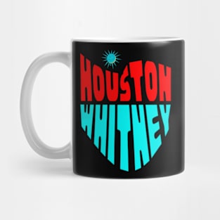 whitney houston vintage retro style Mug